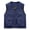 Dark Blue, variant on Unisex Utility Vest Lightweight Breathable Mesh Lined Work Vest for Fishing Hiking Outdoor Activities with Multi Pockets Black