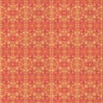thumbnail image 1 of Ahgly Company Indoor Square Patterned Carrot Orange Area Rugs, 6' Square, 1 of 6