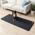 thumbnail image 2 of PetAmi Waterproof Couch Cover for Dogs, Waterproof Pet Blanket, Reversible Furniture Cover Sofa Protector for Pet Cat Bed, Washable Waterproof Blanket Dog Cover for Couch Seat, 30x70 Gray, 2 of 8