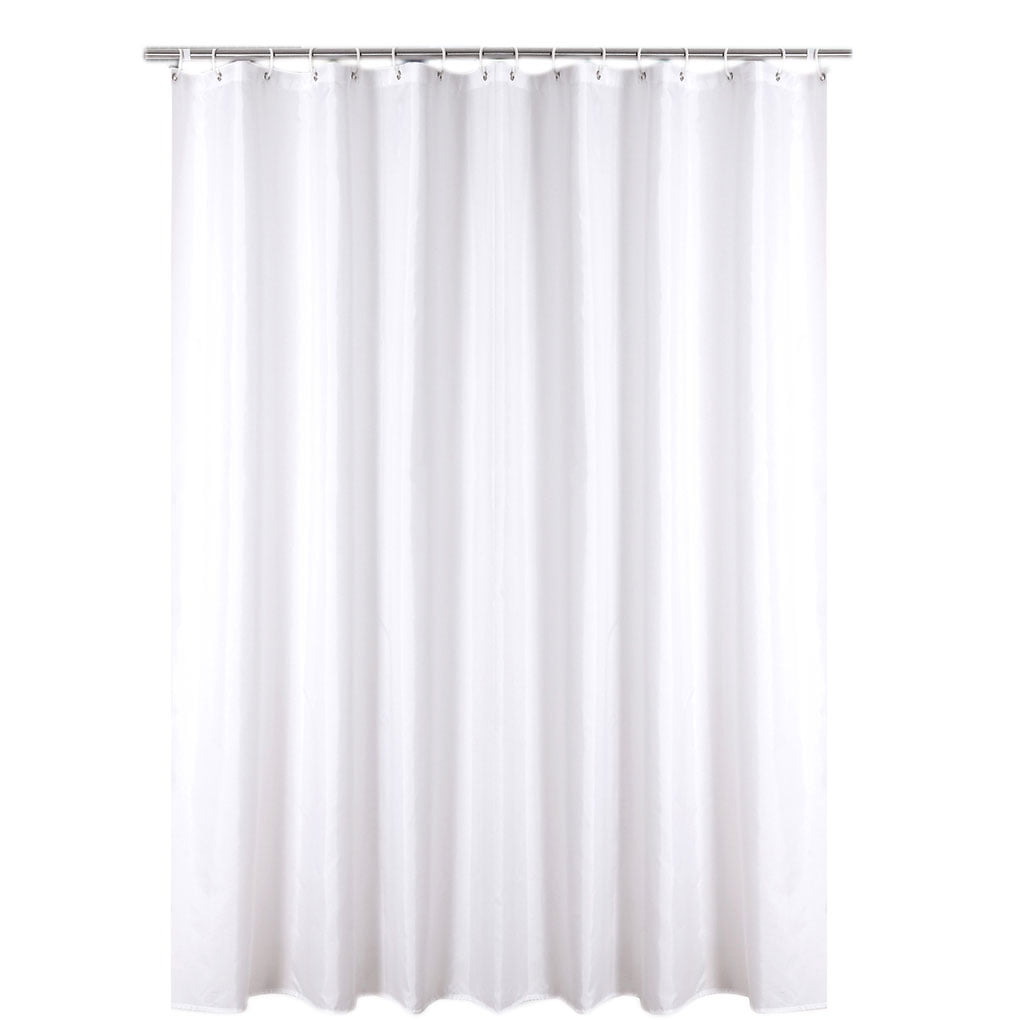 Bathroom Luxury Stripe Mould-Resistant Bath Shower Curtain Set Made By Croydex 