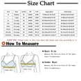 thumbnail image 3 of Cyglowse Front Closure Bras for Older Women, Daisy Bras Multicolor Bras for Women 17B52 Front Clasp Bras for Women Plus Size 36, 3 of 9