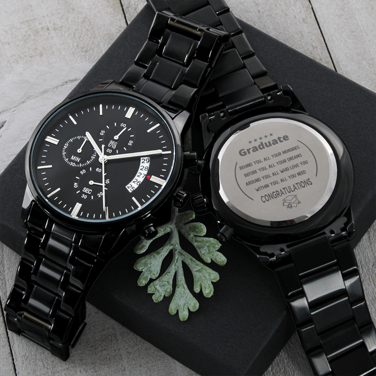 Mens watch wedding on sale gift