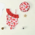 thumbnail image 4 of Toddler Girls One Piece Swimsuit Bathing Suit Beach Swimwear Summer Clothes, 4 of 4