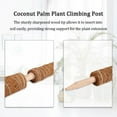 thumbnail image 4 of 3 Pack 24 Inch Coir Totem Pole - Coir Moss Totem Pole with 50 PCS Plant Twist Ties, Coir Moss Stick for Plant Support Extension Climbing Indoor Plants Creepers, 4 of 13