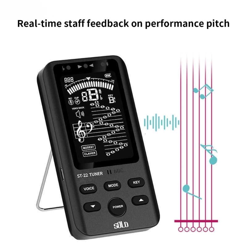 CEORPER Metronome Digital Tuner With Intelligent Calibration Quick Installation