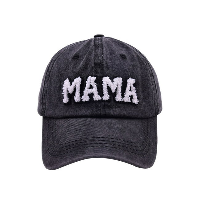 Faithtur Mother and Daughter Baseball Hat, Wide Brim Letters Adjustable Cap for Casual Daily
