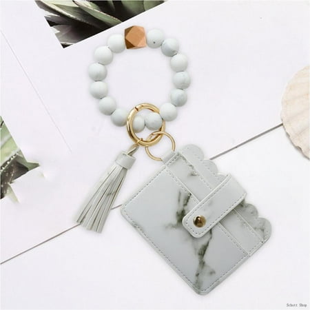 

Bracelet Beaded Card Wrist Wallet Wrist Kchain K Card Holder