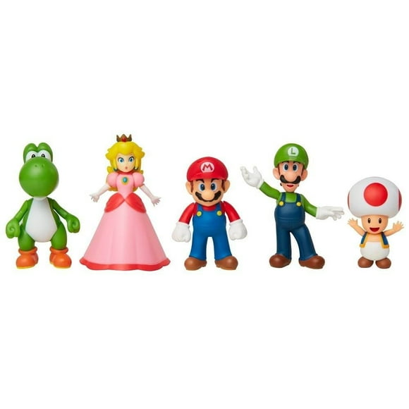 Figuras Mario Bros Super Mario Set de 2.5 pulgadas