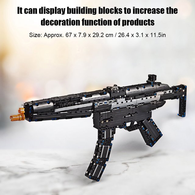 El arma ensambla el bloque de creación inteligente de los niños del juguete 617pcs ANGGREK Otros