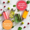 thumbnail image 6 of 10 oz Mason Drinking Jars 4 Pack, For Juices Smoothies and Beverages, 6 of 9