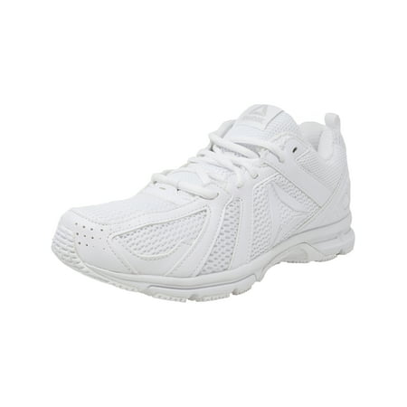 Men's Runner White / Skull Grey Ankle-High Running Shoe - (Best Running Shoes For Big Runners)