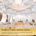 thumbnail image 3 of Silver Metallic Foil Fringe Ceiling Decoration for Holiday,Metallic Foil Ceiling Fringe Curtains,Portable Backdrop Decorations for Birthday,Home,4Pack, 3 of 5