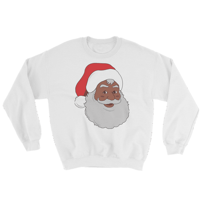 Black cheap santa sweatshirt