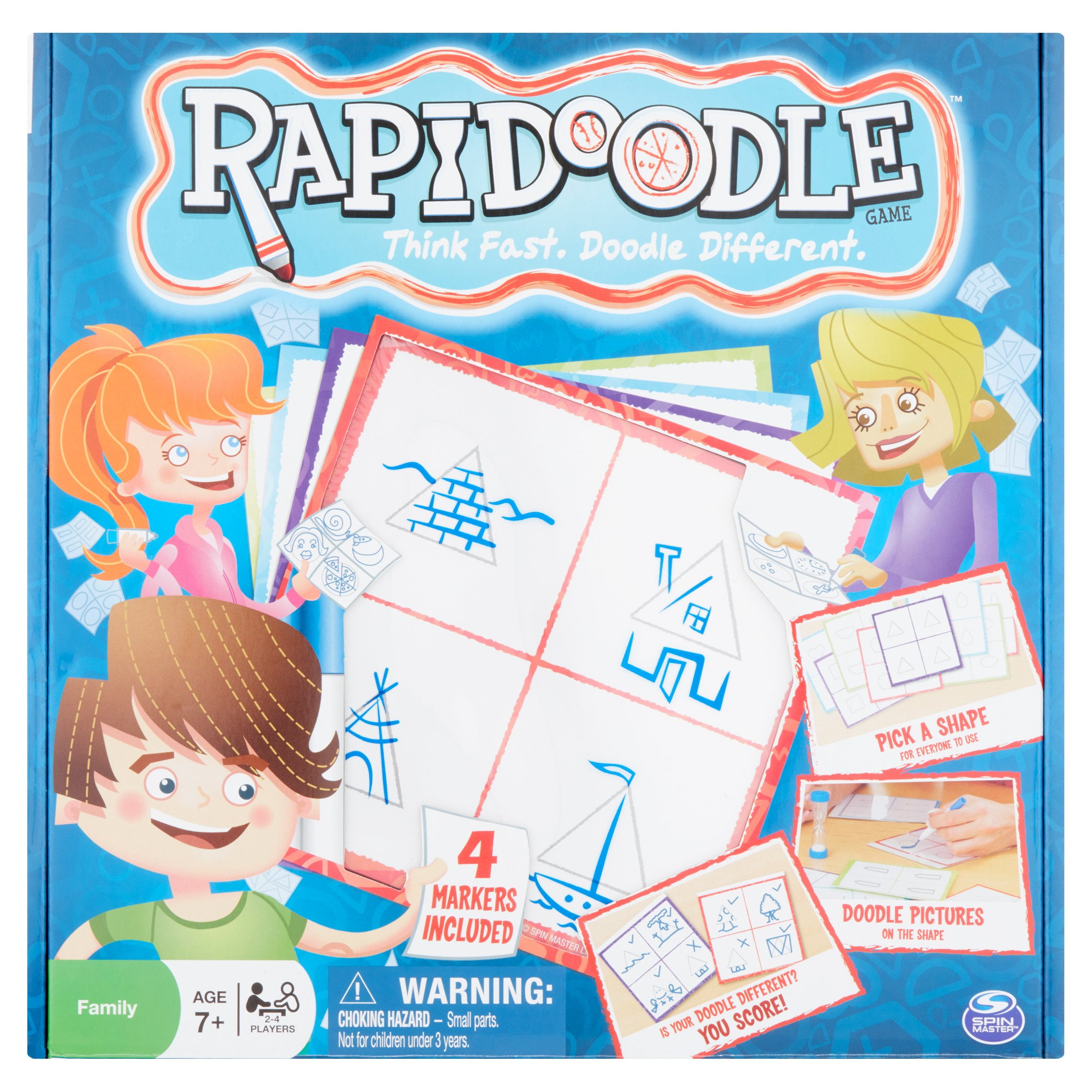 Spin Master Games Rapidoodle Board Game