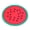 Watermelon Red, variant on YAHHU Non-Slip Silicone Lemon Coaster, Vibrant Fruit Shape Heat Resistant Cup Mat and Desktop Protector, Kitchen Tableware Placemat for Cold and Hot Drinks (3.3 inches / 8.5 cm)