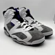 thumbnail image 2 of Ni - ke Air Jordan 6 Retro LTR White Flint Flight Nostalgia Shoes 7.5 Men's CI3125-100, 2 of 5