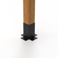 thumbnail image 1 of Half Post Brackets - 4x4 - 14G, 1 of 5
