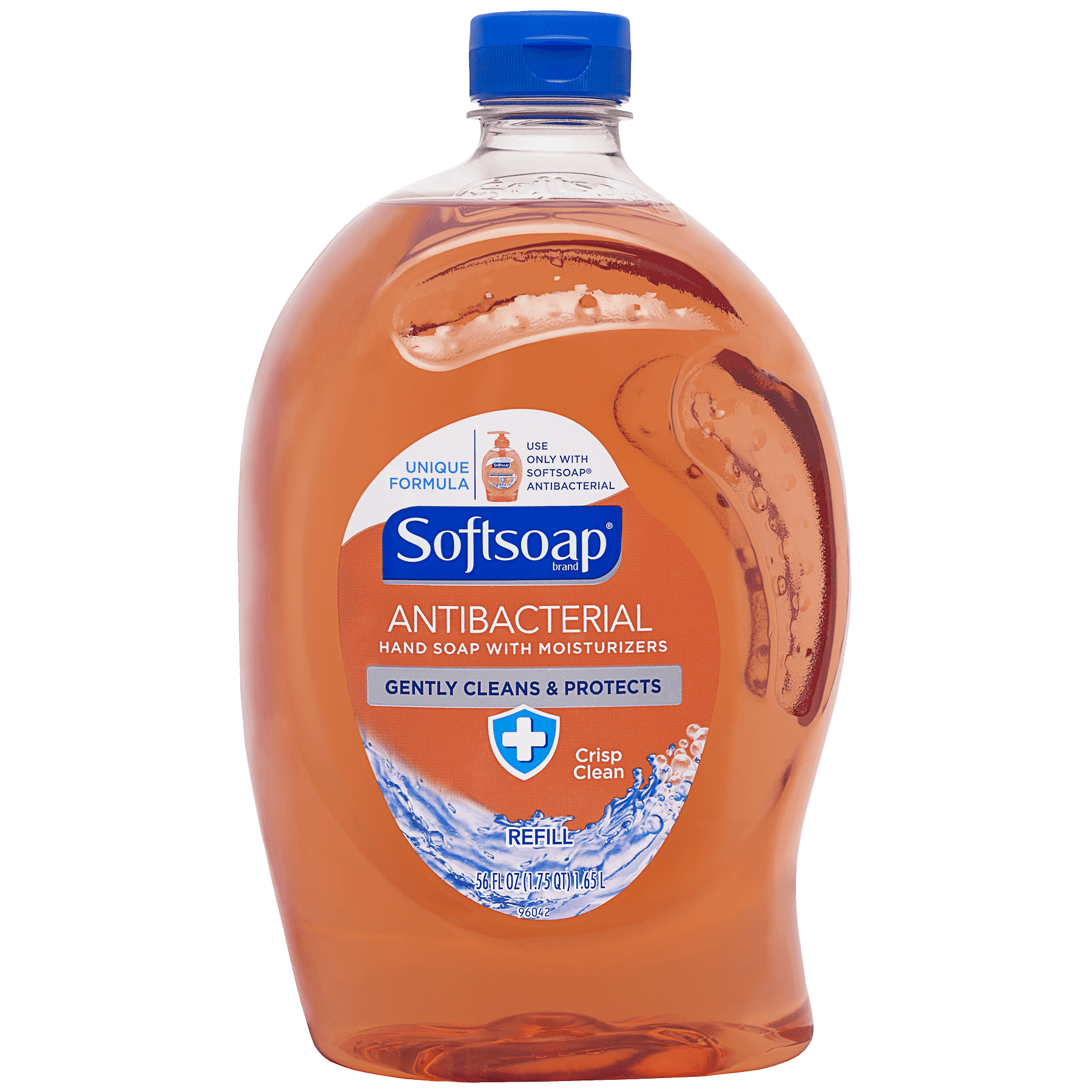 Softsoap Antibacterial Liquid Hand Soap Refill Crisp Clean 56 Fl Oz Walmart Inventory Checker Brickseek