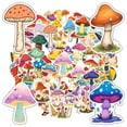thumbnail image 3 of 35pcs-50pcs Cute Stickers Mushroom Stickers Fantasy Stationery Stickers for Laptops Phone, 3 of 9