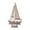28cmx15.5cmx4cm, variant on Esquirla Miniature Sailing Boat Sailboat Model Home Decor Mediterranean Mini Sailboat Model Wood Sailboat for Gifts Home Vanity Office 42cmx27cmx5.5cm