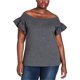 thumbnail image 1 of City Chic Blusa con Manga Flutter para Mujer carbón S/16W City Chic Pullover, 1 of 1