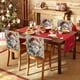 thumbnail image 5 of Decoraciones navideñas, adornos navideños, regalos navideños. Fundas para sillas navideñas en 3D, ideales para el hogar y el comedor. Fundas de lino para sillas., 5 of 6