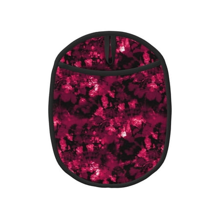 

Tebeau Burgundy Tie Dye Print Silicone Pot Holders Multi-Purpose Hot Pads for Kitchen Trivets Potholders Oven Mitts for Baking Cooking Hot Dishes Pans Heat Resistant