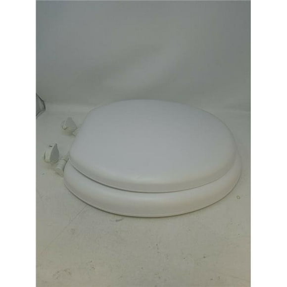 Mayfair 274521 Round White Soft Toilet Seat