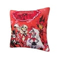 thumbnail image 7 of Throw Pillow Covers 18"x18" Inch, Hazbin Hotel Decorative Pillow Case for Sofa Couch Chair Bedroom Modern Decor, 7 of 7