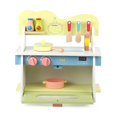 thumbnail image 2 of DokiToy Children‘s Simulated Home Cooking Kitchenware Set Wooden Colorful Kitchen Toys Removable Gas Cooker 2023 Dropshopping, 2 of 6