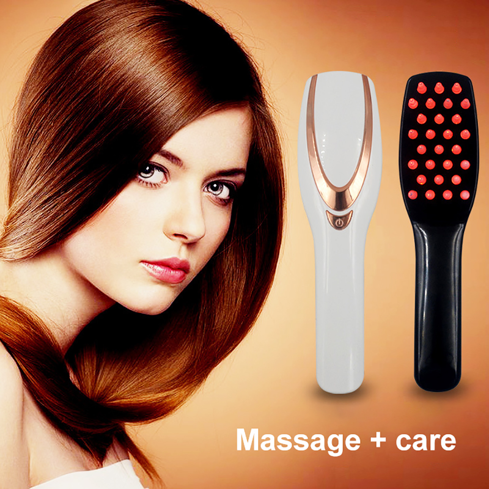 Bcloud USB Rechargeable Electric Anti Hair Loss Phototherapy Vibration