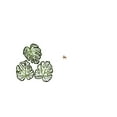 thumbnail image 5 of 11.5 x 11.75 in. Llama Q Ara Green Metal Artwork Love Wall Decor, 5 of 7