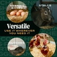 thumbnail image 4 of HealthiStraw FarmStraw Coarse Cut, 3 cu ft (25 lb) Expands to 10+ cu ft – Wheat Straw Bedding for Homesteads, Hobby Farms & Small Pets – Dust-Free, Absorbent, Fluffy, Insulating, Sustainably Sourced, 4 of 6