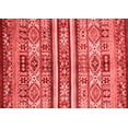 thumbnail image 1 of Ahgly Company Machine Washable Indoor Rectangle Abstract Red Modern Area Rugs, 4' x 6', 1 of 4