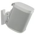 thumbnail image 2 of Sanus Wireless Speaker Swivel and Tilt Wall Mounts for Sonos ONE, PLAY:1, and PLAY:3 - Pair (White), 2 of 5