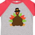 thumbnail image 4 of Inktastic Thanksgiving Pilgrim Turkey Boys or Girls Toddler T-Shirt, 4 of 5