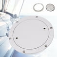 thumbnail image 3 of 6in Deck Plate Inspection Hatch 316 Stainless Steel Deck Plate Access for Boats Marine, 3 of 12