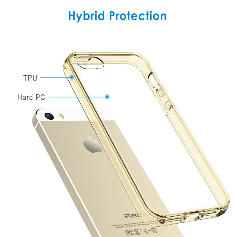 iPhone SE Case, JETech Apple iPhone 5/5S/SE Case Bumper Cover