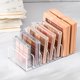 thumbnail image 1 of Organizador de maquillaje Estuche de almacenamiento de cosméticos transparente de 7 rejillas Caja de almacenamiento de maquillaje compacta para mesa de lavado, 1 of 8