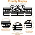 thumbnail image 5 of 1set Medal Holder Wall Mount Metal Rack Personalized Award Hanger, 5 of 6