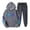 Dark Gray, variant on Trapstar Hoodies for Women Sets Long Sleeve Graphic Sweatshirts Loose Trapstar Street Hip-hop Pullover Sweatshirts+Sweatpants Women Set of 2 Classic Sweatshirts(Blue, M)