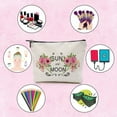 thumbnail image 4 of Love Makeup Bag Cosmetic Bag for Women,Sister Gifts Makeup Organizer Bag, Travel Bags, Portable Makeup Storage Organizer, Skincare Toiletry Bag, Makeup Bag Gift for Women(2 PCS）, 4 of 6