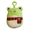 Squishmallows 3.5" Clip-On Wendy the Frog with Scarf