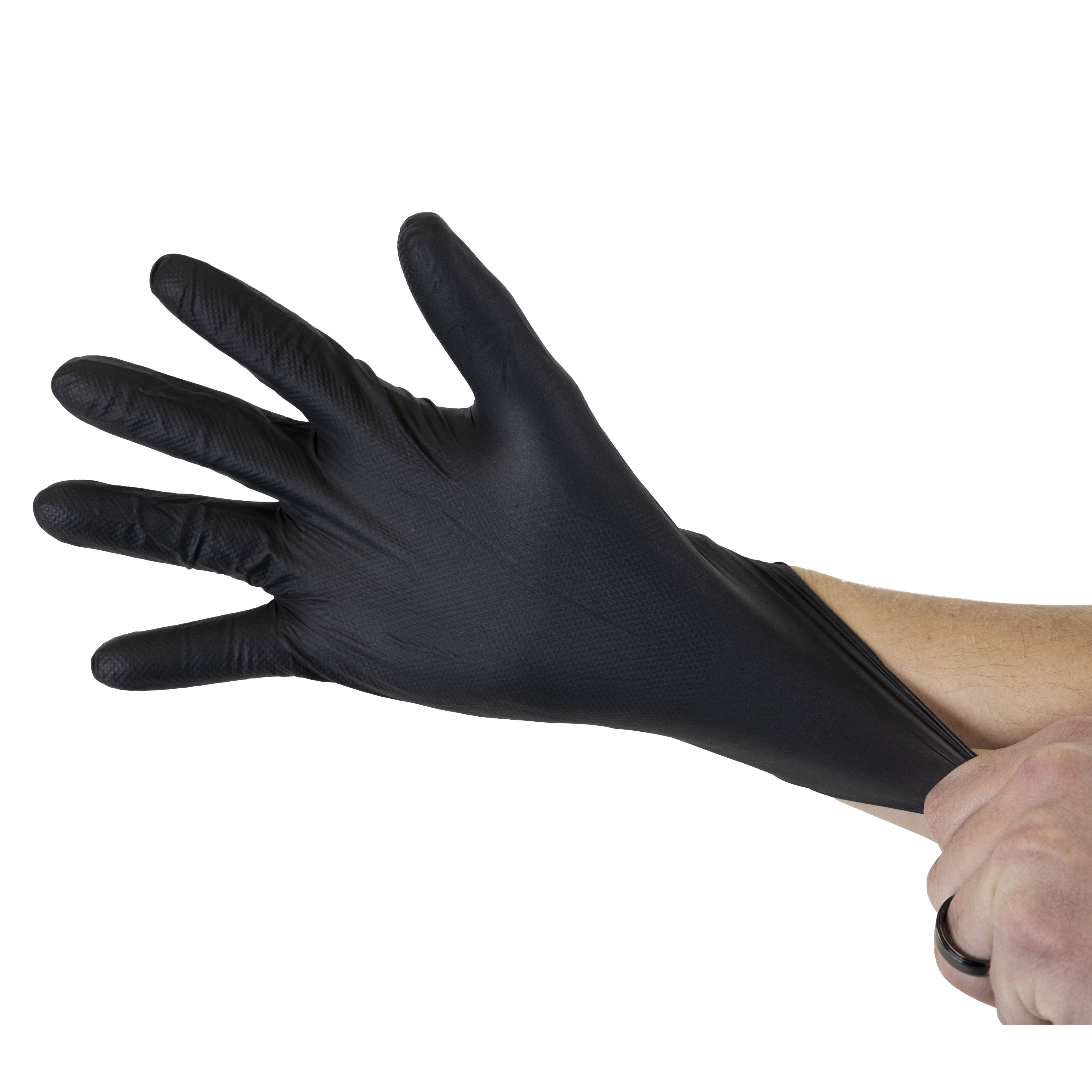Pit Boss 30 Pack Nitrile Disposable Gloves with 2 Cotton Liner Grill Gloves