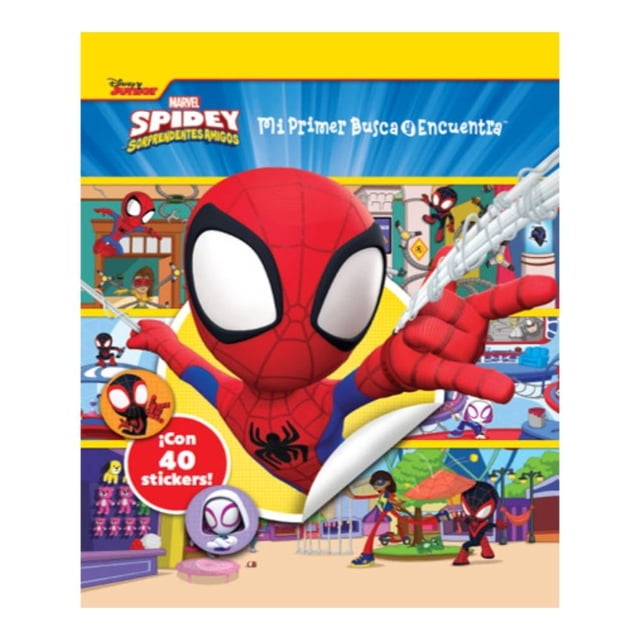Busca y encuentra stickers spidey Phoenix International Publications Inc. S De Rl De C.V. Varios Autores