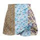thumbnail image 5 of Faldas de Verano para las Mujeres Impresión Hoja Plisado Tenis Atlético Elástico Pantalones Cortos, Falso Dos Piezas Pantalones Falda para Diario, 5 of 6