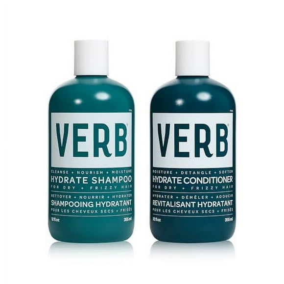 Verb Duo Shampooing et après-Shampooing Hydratants, 12 oz