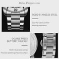 thumbnail image 3 of NIBOSI Watch for Men Luxury Brand Business Luminous Waterproof Male Clock Calendar Man Quartz Wristwatches, 3 of 14
