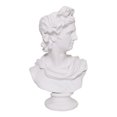 thumbnail image 2 of Estatua de resina blanca Gloria jarrón hidropónico escritorio, 2 of 9