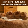 thumbnail image 5 of JLFNYA Cozy And Comfy Pet Dog Bed - All Seasons Paw Shape Warm Dog Bed Cushion,Cat Beds for Indoor Cats，23.6in, 5 of 8